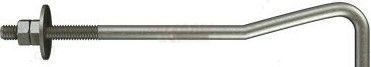 Болт фундаментный / анкерный (тип 1.2) M20x1320