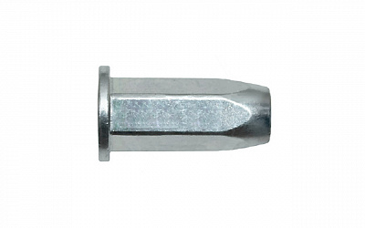 Заклепка резьбовая, цилиндрический бортик СТ Закрытая Шестигранная